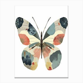 Colourful Insect Illustration Butterfly 29 Canvas Print