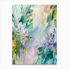 Abstract Floral Painting 23 Canvas Print