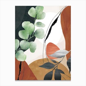 Abstract Botanical Art 3 Canvas Print