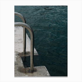 Come On In, The Water'S Warm Canvas Print