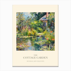 Cottage Garden Poster Garden Melodies 6 Canvas Print