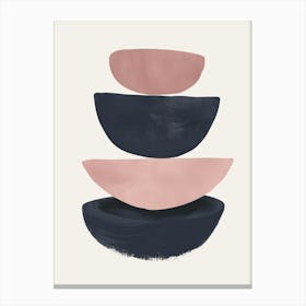 Stacked Bowls Canvas Print