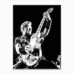 James Hetfield Metallichead band music 5 Canvas Print