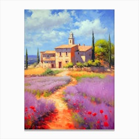 Lavender Fields Canvas Print