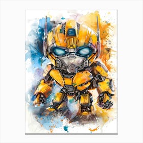 Bumblebee Transformers Canvas Print