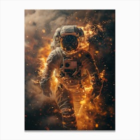 Epic Fantasy Astronaut Canvas Print