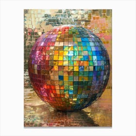 Disco Ball 9 Canvas Print