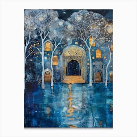 Night At The Palace Canvas Print