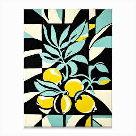 Lemons Canvas Print