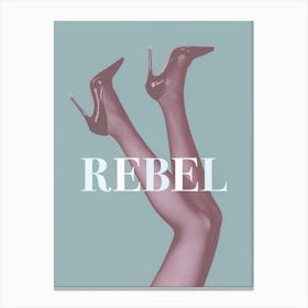 Rebel Legs Blue_2365379 Canvas Print
