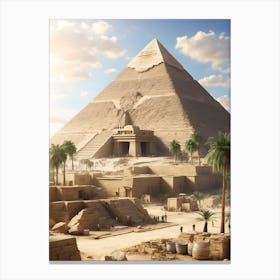 pyramid Canvas Print