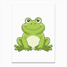 Cute Frog 8 Canvas Print