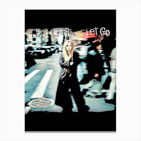 Avril Lavigne 21 Canvas Print