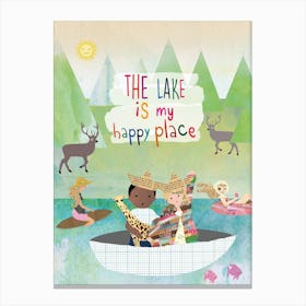 Happy Place Canvas Print