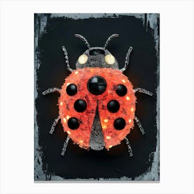 Ladybug Canvas Print