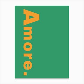 Amore 1 Canvas Print