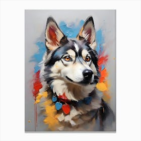 Husky Dog 1 Leinwandbild