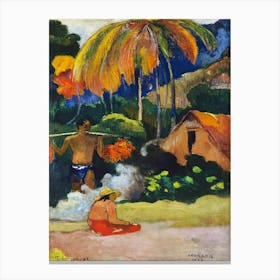 Landscape In Tahiti (1892), Paul Gauguin Canvas Print