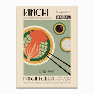 The Kimchi Canvas Print