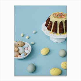 Easter Bundt Cake 3 Canvas Print