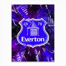 Everton Fc Canvas Print