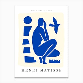 Henri Matisse Blue Nudes IV Series Print Canvas Print