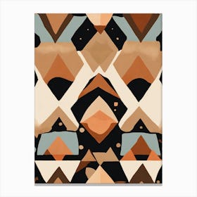 Abstract Geometric Pattern Canvas Print