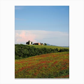 Italy Tuscany Villa 2 Canvas Print