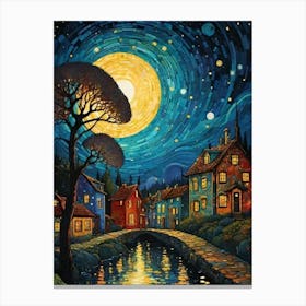 Starry Night 1 Canvas Print