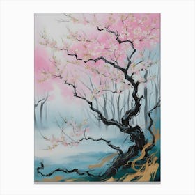 Cherry Blossom Painting 1 Canvas Print