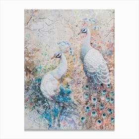 Peacocks Canvas Print