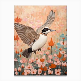 Bufflehead 4 Detailed Bird Painting Canvas Print