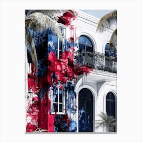 Miami Mural Canvas Print