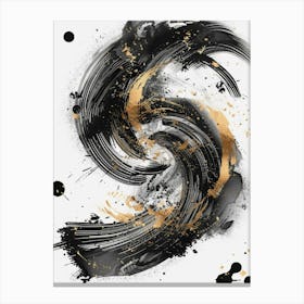 Black And Gold Canvas Print 28 Canvas Print