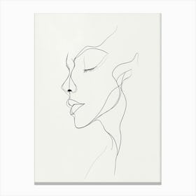 Portrait Of A Woman 15 Canvas Print