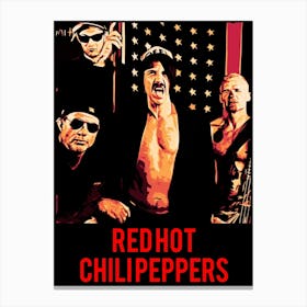 Red Hot Chili Peppers 1 Canvas Print