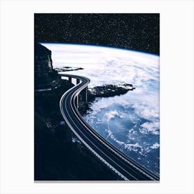 Road To Infinity Canvas Print