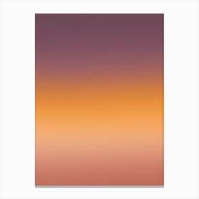 Abstract sunset Canvas Print