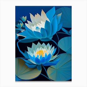Blue Lotus Fauvism Matisse 1 Canvas Print