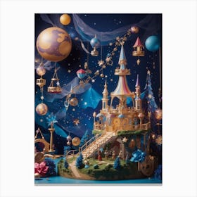 Cinderella'S Castle Canvas Print