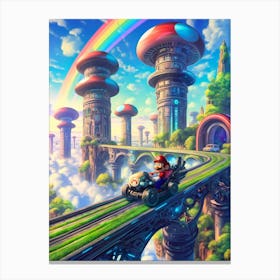 Mario Kart 1 Canvas Print