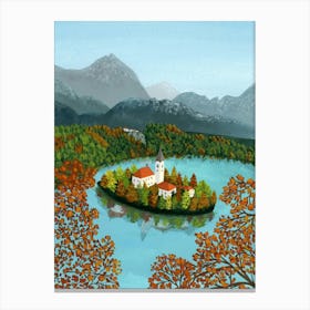 Lake Bled, Slovenia Canvas Print