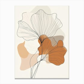 Abstract Flower 6 Canvas Print