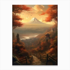 Mt Fuji 5 Canvas Print