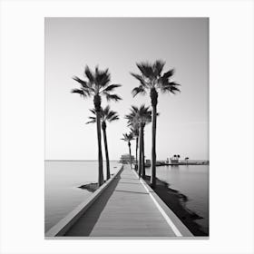 Hurghada, Egypt, Black And White Photography 3 Canvas Print