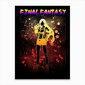 Tifa Lockhart Canvas Print