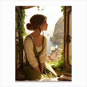 Longing For The Sea Canvas Print