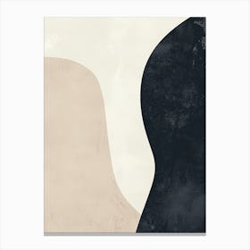 Floating Silence Minimalist Style Canvas Print