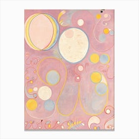 Hilma af Klint - The Ten Largest, No. 08, Adulthood, Group IV Canvas Print