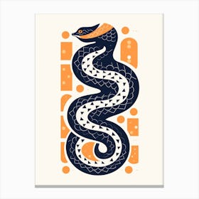 Snake Illustration 2 Canvas Print